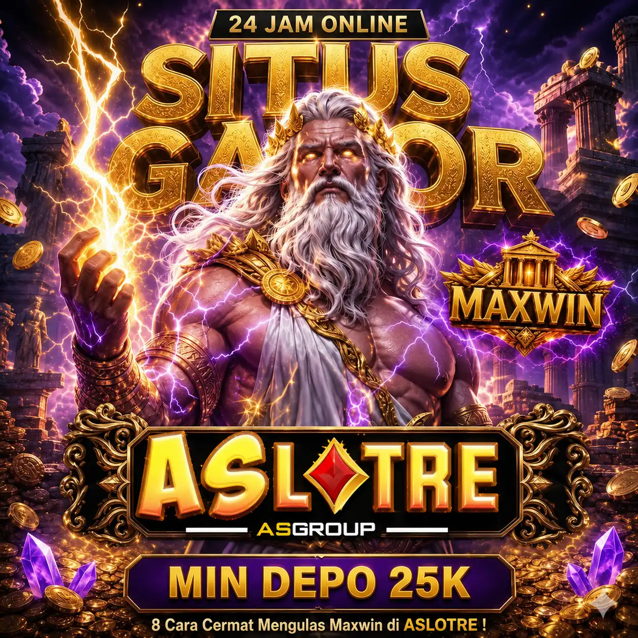 Halaman akses mobile resmi ASLOTRE